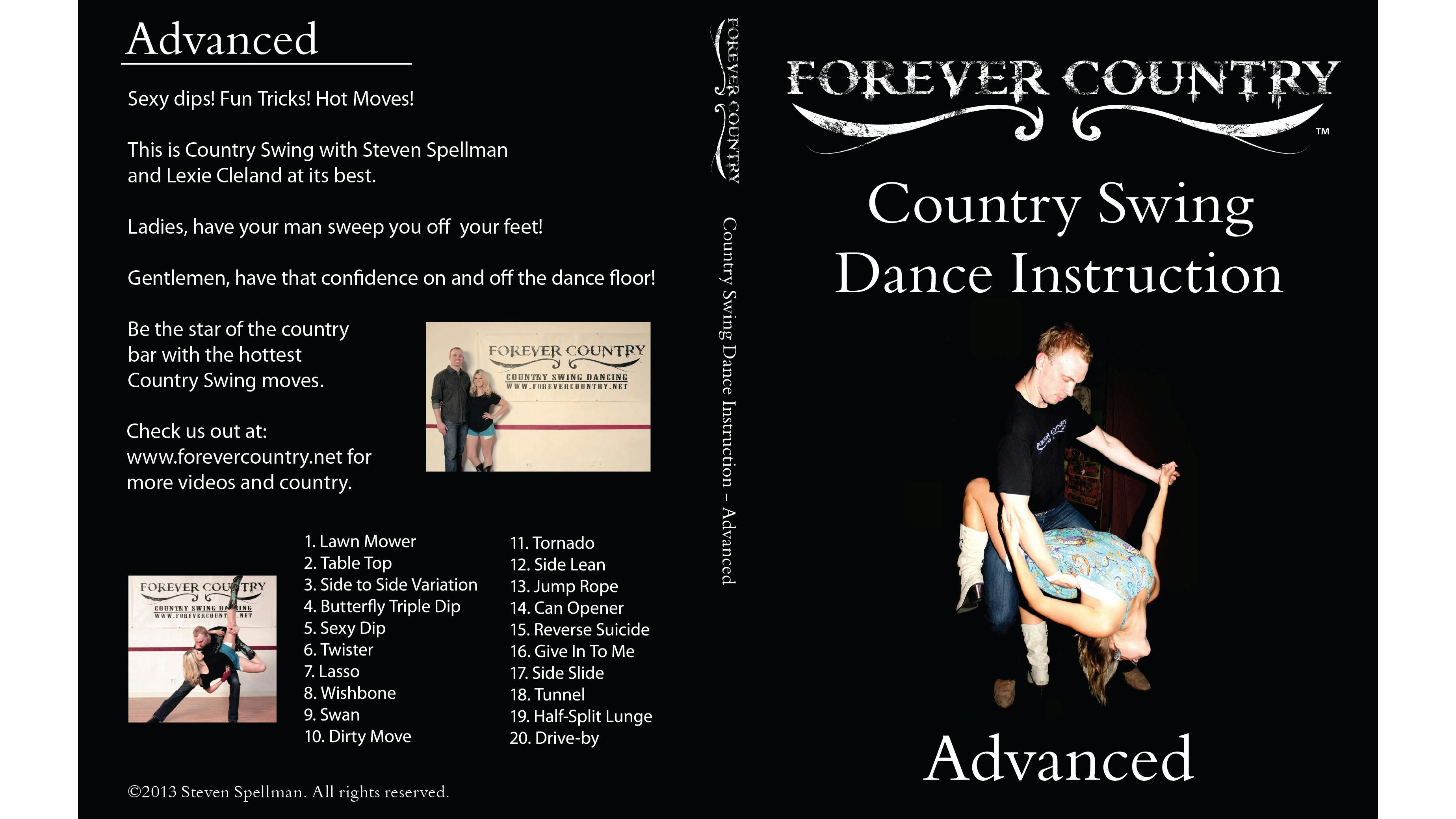 Advanced Country Swing Dance Instruction Forever Country