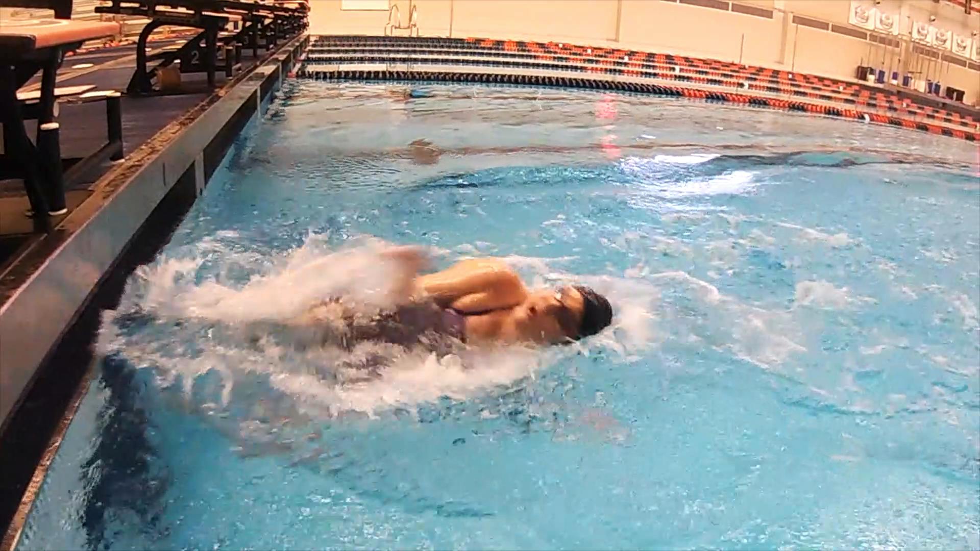 open turn swimming