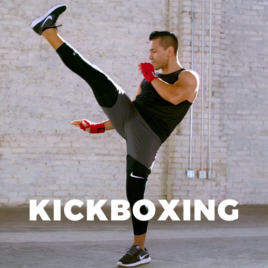 Male TITLE Boxing On Demand at home kickboxer