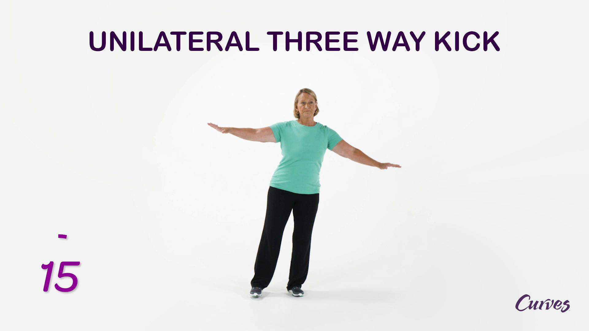 BALANCE Unilateral Three Way Kick Balance And Posture Fitness