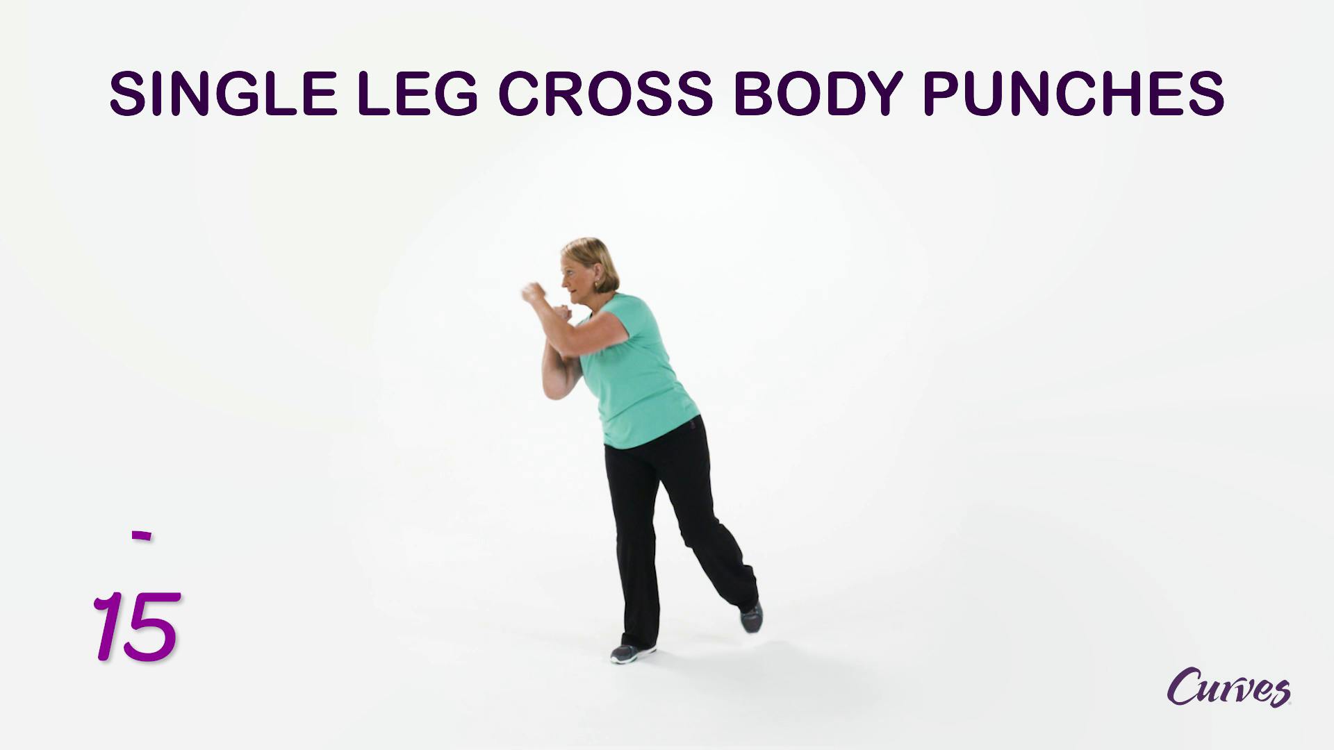 BALANCE Single Leg Cross Body Punch MyCurves On Demand