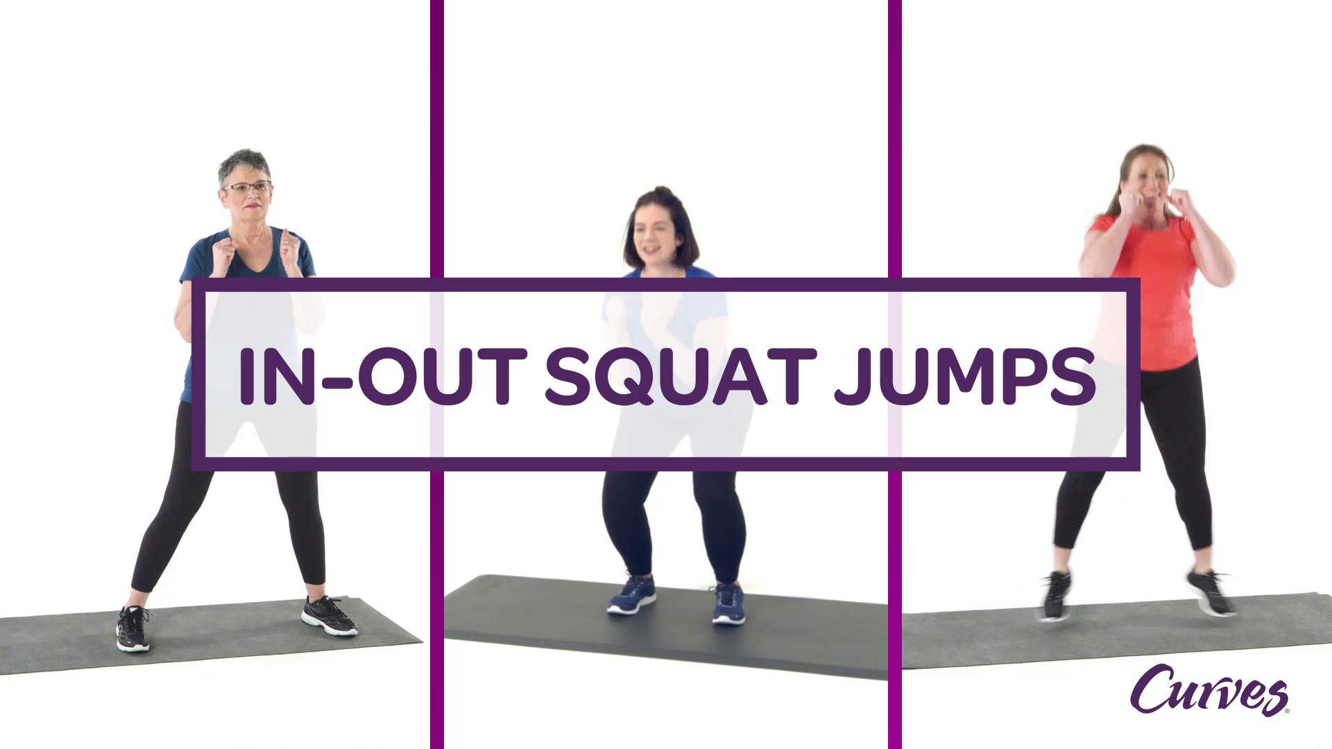 CHALLENGE IN / OUT SQUAT JUMPS MyCurves On Demand