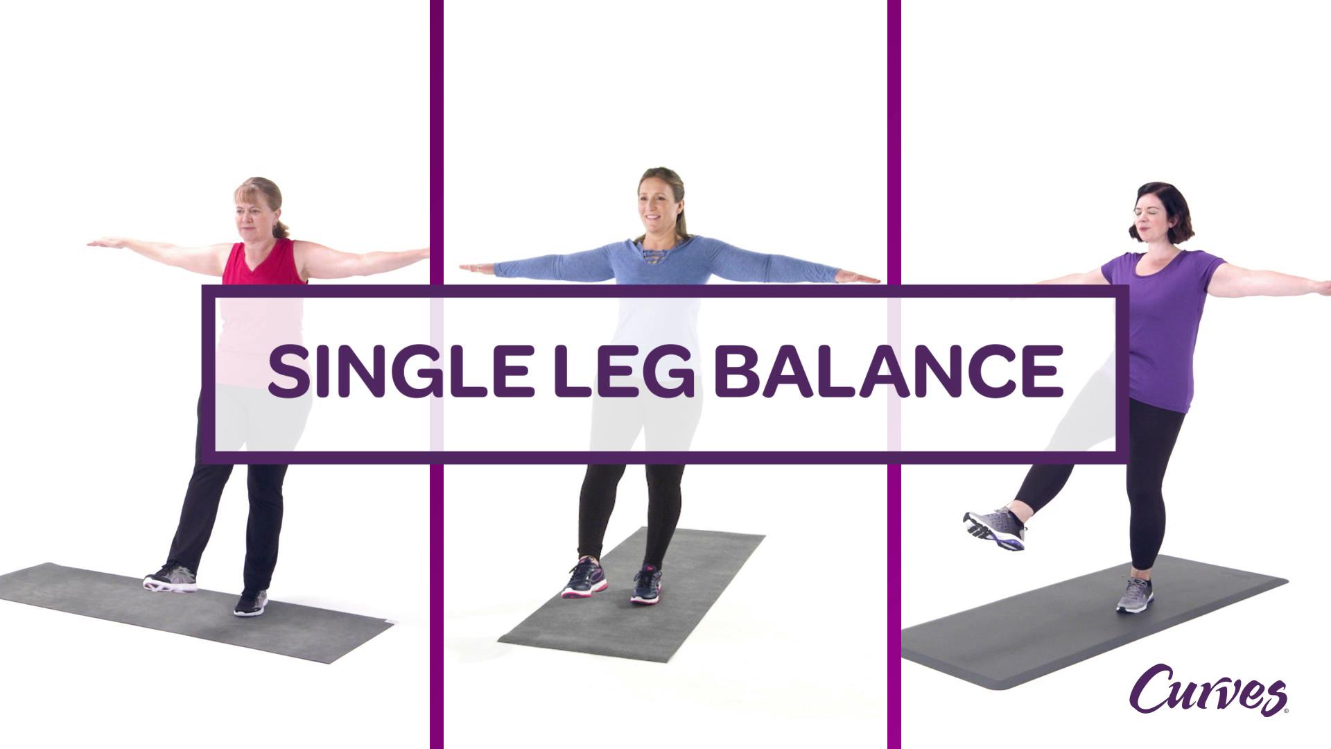 CHALLENGE SINGLE LEG BALANCE MyCurves On Demand