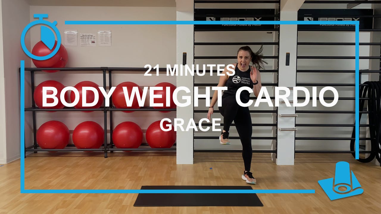 Body Weight Cardio with Grace | CFW Fit Streaming