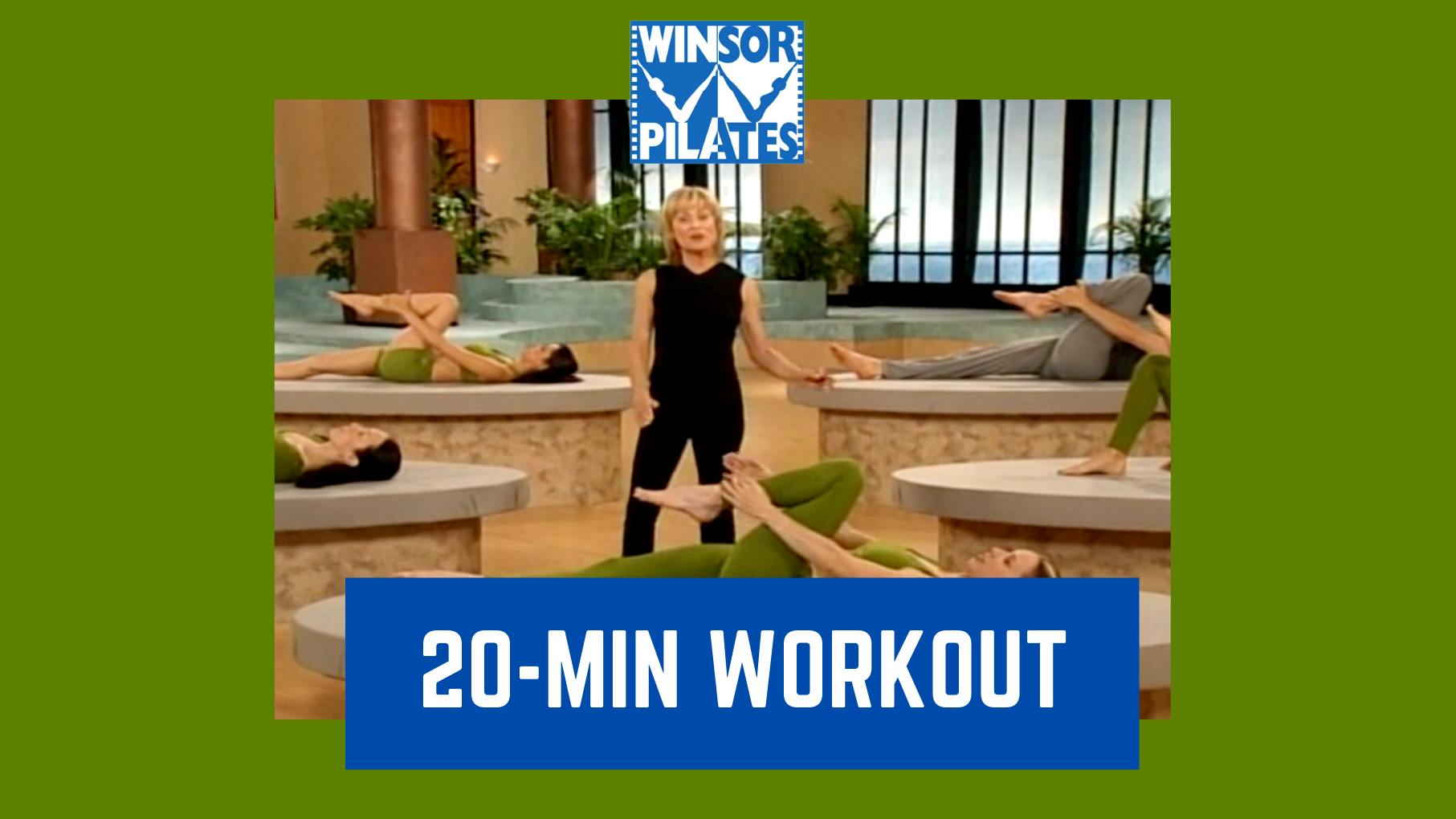 20 Minute Workout Routine Winsor Pilates Classic 20